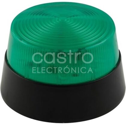 Lampada LED Strobe/Flash 12V - Cor Verde