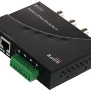 Transmissor/Receptor 4 Camaras CCTV por Cabo UTP RJ45 (Optimizado para HDTVI / HDCVI / AHD)