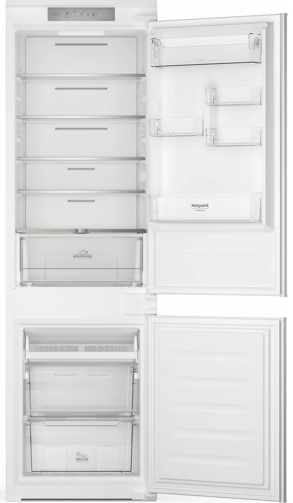 Frigorífico Combinado de Encastre HAC18 T312 250L (Branco) - HOTPOINT