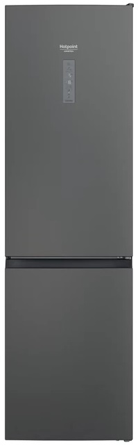 Frigorífico Combinado 367L (Preto Prateado) HAFC9 TT43SK O3 - HOTPOINT
