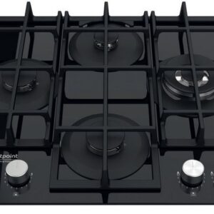 Placa G?s Natural HAGS 62F BK (Preto) - HOTPOINT