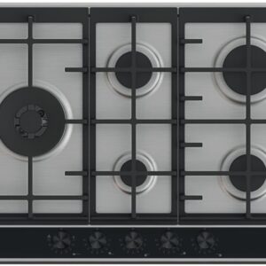Placa a Gás 5 Bocas (Inox) – HAIER
