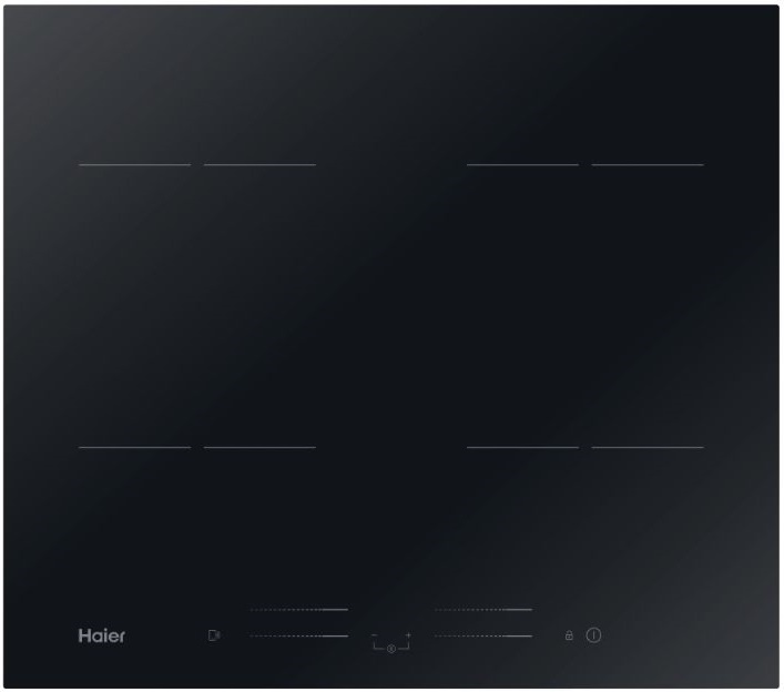 Placa de Indução 4 Bocas (Preto) - HAIER