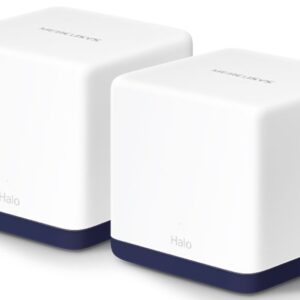 Router Wireless Halo H50G 2Pack AC1900 Whole Home Mesh Wi-Fi System - MERCUSYS