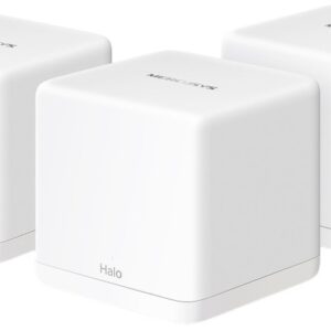 Pack 3x Access Point Wireless Halo H60X AX1500 Whole Home Mesh Wi-Fi System (Branco) - MERCUSYS