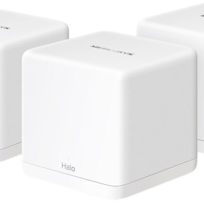 Pack 3x Access Point Wireless Halo H60X AX1500 Whole Home Mesh Wi-Fi System (Branco) - MERCUSYS