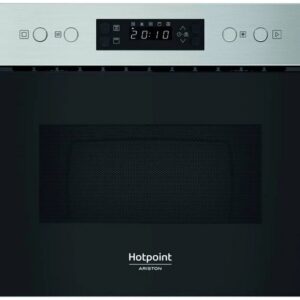 Microondas Encastre HAM K12C X Grill 22L 750W (Preto/Inox) - HOTPOINT