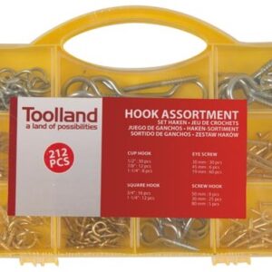 Mala com Ganchos (212pcs) - Toolland