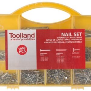 Mala com Pregos (1060pcs) - Toolland