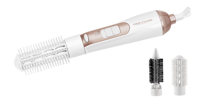 Escova Modeladora de Cabelo 800W c/ 2 Acessórios (Branco) - ProfiCare