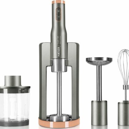 Varinha Mágica Super Set c/ Acessórios 800W (Inox) - HAEGER