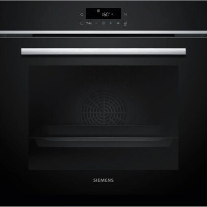 Forno de Encastre iQ300 HB572AES3 71L 3600W (Preto/Inox) - SIEMENS