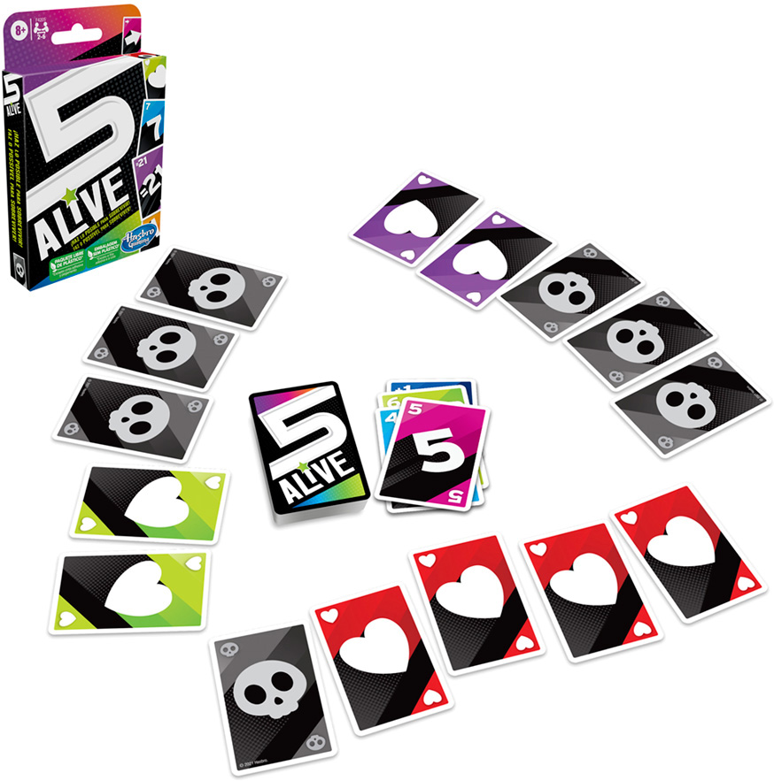Jogo Cartas Five Alive - HASBRO