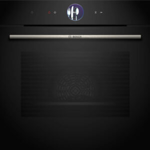 Forno de Encastre HBG7764B1 71L 3600W Hidrolítico + Pirolítico (Preto) - BOSCH