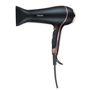 Secador de Cabelo HS60 2200 W (Preto e Dourado) - BEURER
