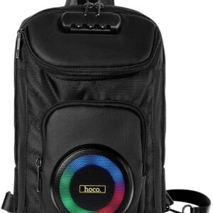 Mochila 6L c/ Coluna Portátil Bluetooth HC42 8W (Preto) - HOCO
