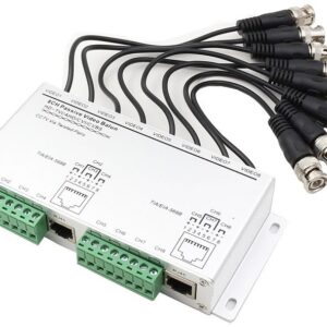 Transmissor/Receptor 8 Camaras CCTV por Cabo UTP RJ45 (Optimizado para HDTVI / HDCVI / AHD)
