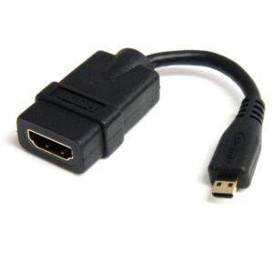 Conversor micro-HDMI Macho - HDMI Femea (12cm) - STARTECH