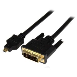 Cabo Adaptador Micro HDMI Macho - DVI-D Macho (2 mts) - STARTECH