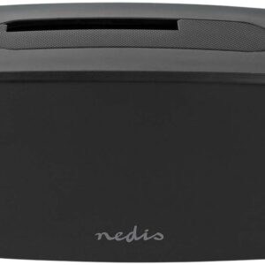 Docking Station p/ Discos Rígidos HDD/SSD 2.5 / 3.5 SATA (Preto) - NEDIS