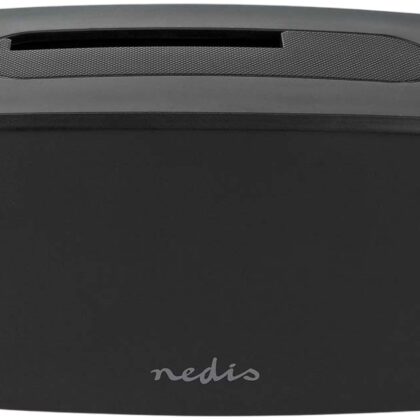 Docking Station p/ Discos Rígidos HDD/SSD 2.5 / 3.5 SATA (Preto) - NEDIS