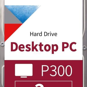 Disco Rigido P300 3.5 2TB 128MB SATA 6Gb/s 5400RPM - TOSHIBA