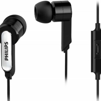 Auriculares In-Ear SHE1405BK/10 c/ Microfone (Preto) - PHILIPS