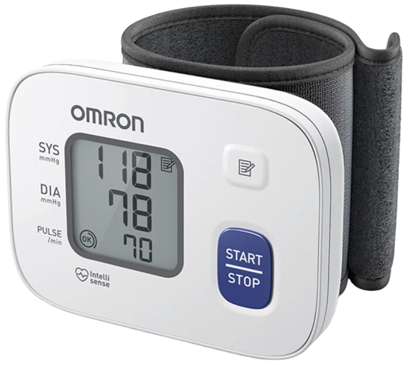 Medidor de Tensão Arterial de Braço Automático RS2 (Branco) - OMRON