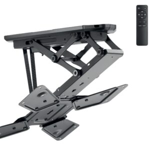 Suporte Tecto Motorizado SMART p/ TV LED-LCD-PLASMA 23~55 (M?x 30Kg) Comando e APP TUYA - JollyLine