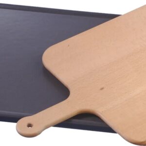 Conjunto Pedra Refrat?ria (Pizza) + P? em Madeira (25 x 330 x 375 mm) - BOSCH