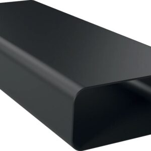 Tubo Plano 1000mm p/ Exaustor (Preto) - BOSCH