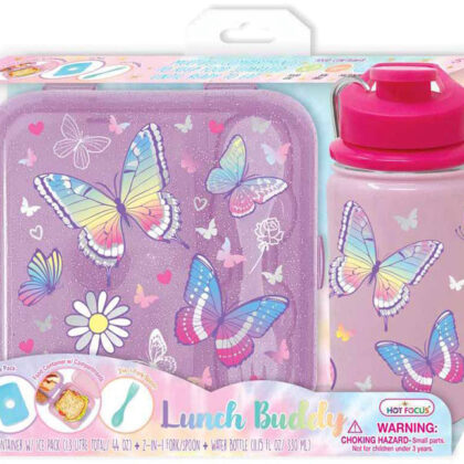 Butterfly Conjunto Lancheira + Garrafa - HOTFOCUS