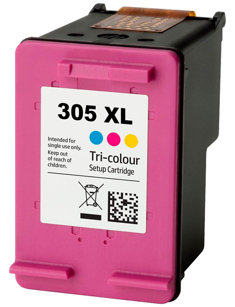 Tinteiro Compatível HP 305XL 3YM63AE/3YM60AE (Cores)