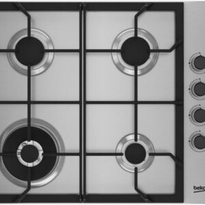 Placa de Gás 4 Bocas 510x610mm (Inox) - BEKO