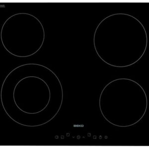 Placa Vitrocerâmica 4 Bocas (Preto) - BEKO