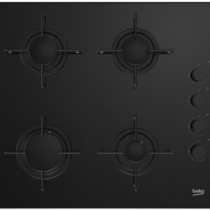 Placa a Gás HILG 64120 S 4 Zonas (Preto) - BEKO