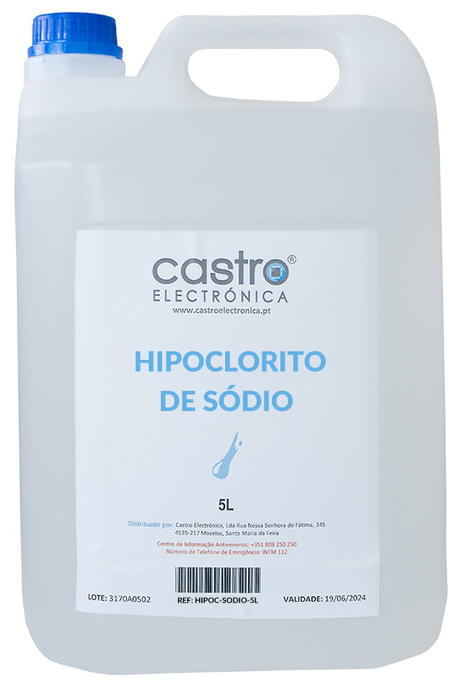 Hipoclorito de Sódio (5L)
