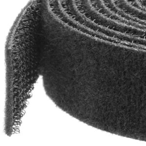 Fita 15 mts p/ Organizar Cabos Tecido Velcro (Preto) - STARTECH