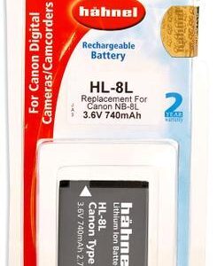 Bateria p/ Câmara HL-8L Canon - HAHNEL