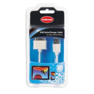 Cabo p/ iPad, iPod e iPhone (Branco) - HAHNEL