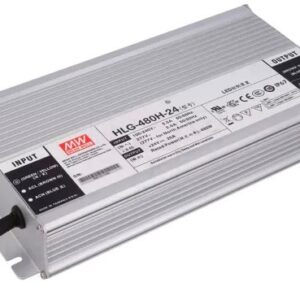 Fonte de Alimenta??o Industrial 24VDC 20A 480W (IP67) - MEAN WELL