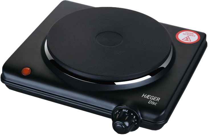 Placa Eléctrica 1500W (Inox) - HAEGER