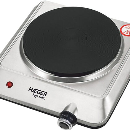 Placa Elétrica 1500W (Inox) - HAEGER
