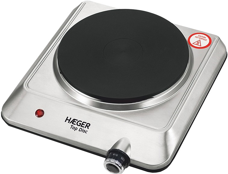 Placa Elétrica 1500W (Inox) - HAEGER