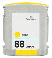 Tinteiro Compativel HP 88 Amarelo