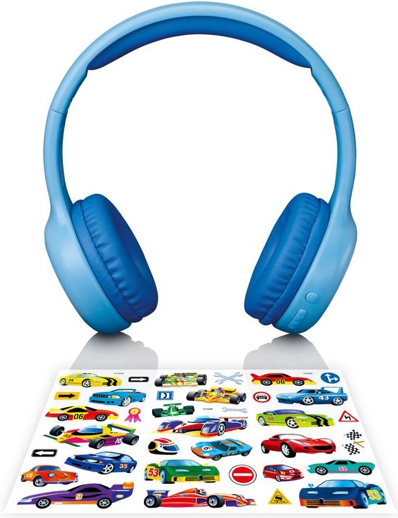 Auscultadores Bluetooth p/Crianças HPB 110 (Azul) - LENCO