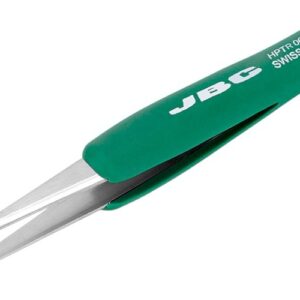 Pin?a de Alta Precis?o c/ Cabo de Borracha e Corpo Curto - JBC