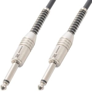 Cabo Profissional Jack 6,3mm Macho Mono - Jack 6,3mm Macho Mono (1,5 mts) - Power Dynamics CONNEX