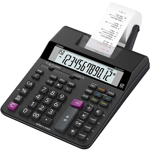 Calculadora de Secretária 12 Digitos c/ Impressão - CASIO