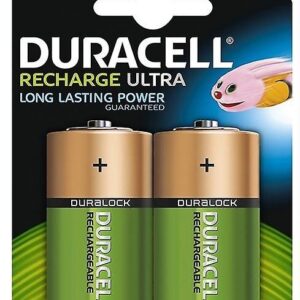 Blister 2 Pilhas Recarregaveis 1,2V 3000mAh NI-MH - D / R20 - DURACELL